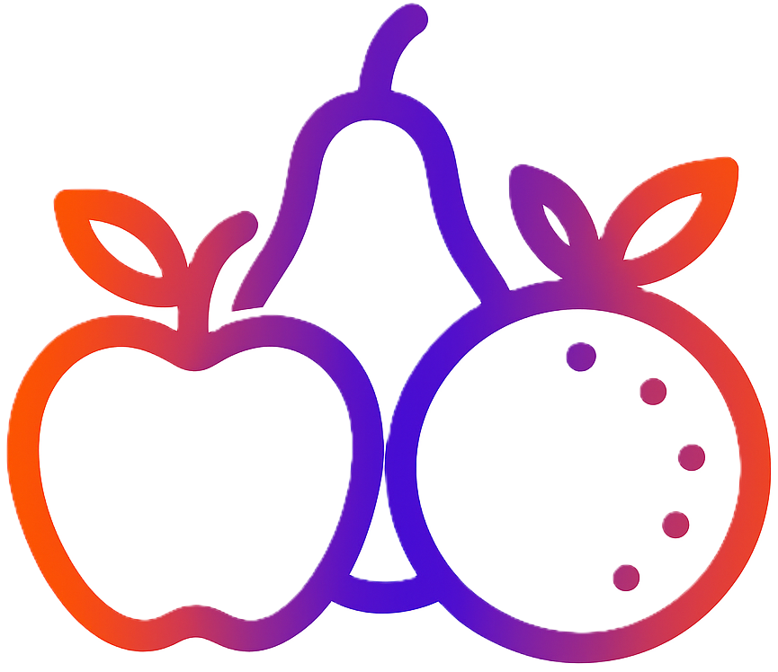 Fruit and vegetable transport icon